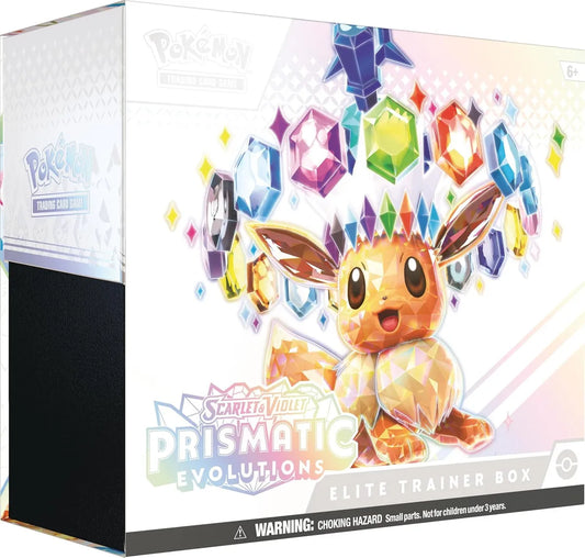 Prismatic Evolutions – Elite Trainer Box – Inglés