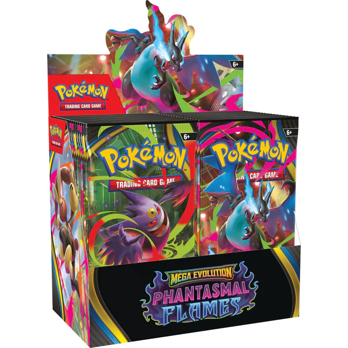 Mega Evolution Phantasmal Flames – Booster Box – Inglés